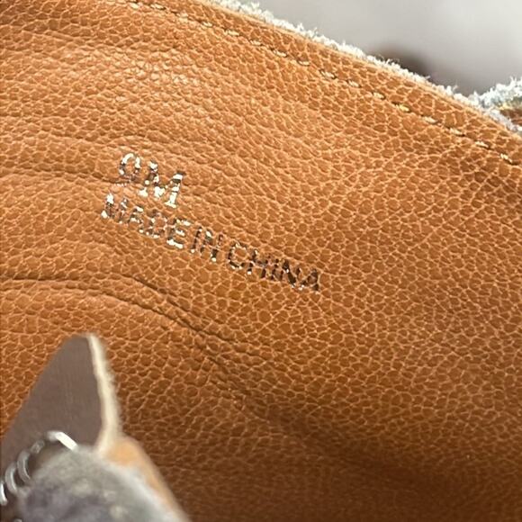 Linea Paolo Wedge Green Camo Bootie Size 9 - Picture 4 of 5